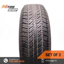 Pair of 2 Take Off 265/70R17  113S  Bridgestone  Dueler H/T 684 II