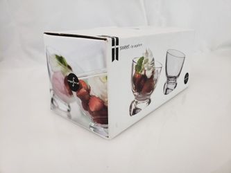 Sweet Clear Serving Bowls by Sagaform (Set Of 2) New In Box