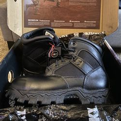 Rocky Alpha force Water Proof Work Boots Size 4.5 Men’s 