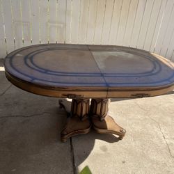 Sold Wood Vintage Dinning Table