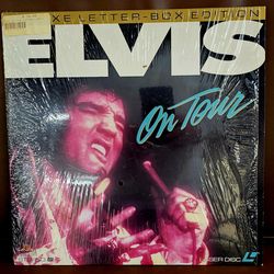 Laserdisc LD Elvis On Tour Deluxe Letterbox Edition MGM 1972
