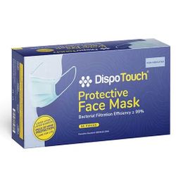 Protective Face Masks 50 Pcs Box