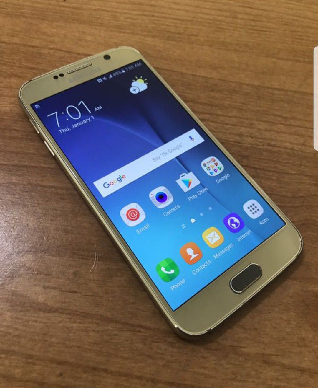 Gold Edition Samsung Galaxy S6