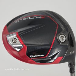 TayIorMade Stealth 2 Driver 10.5° Stiff