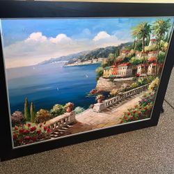 Large Painting Of Europe