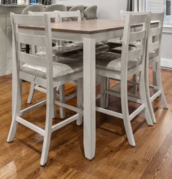 Table and chairs