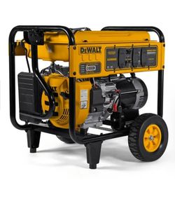 Dewalt 10000 /8000 Watt Electric Start Gas Powered Portable Generator 