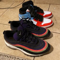 Jordan 1s Air maxes 