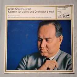 Aram KHATCHATURIAN Violin Concerto DAVID OISTRACH Oistrakh LP Record vinyl 