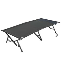 Cabela's Big Outdoorsman Cot with Lever Arm Black/Gray