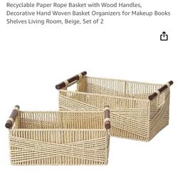 New Baskets Beige & Grey Available