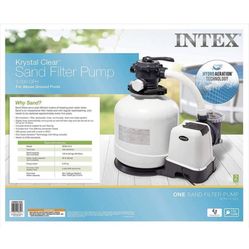 Intex sand Pump 16’ 3000GPH