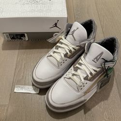 Brand New A Ma Maniere Jordan 3 W12.5 M11