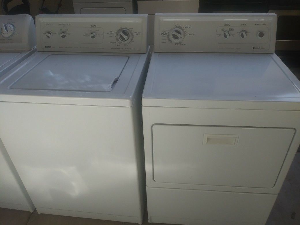 Kenmore washer and electric dryer