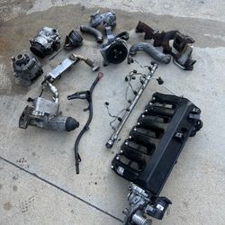 BMW M57 Turbo Diesel Engine Manifolds Wastegates Accessories Fuel Rail EGR