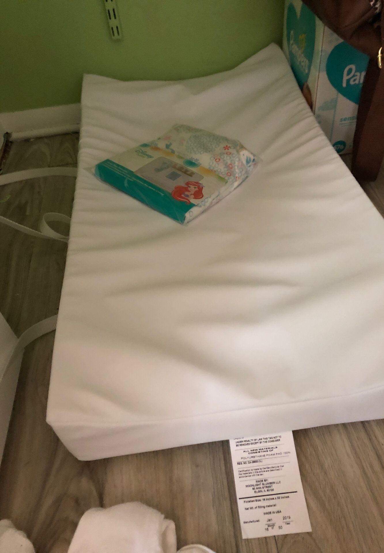 Baby changing table pad new