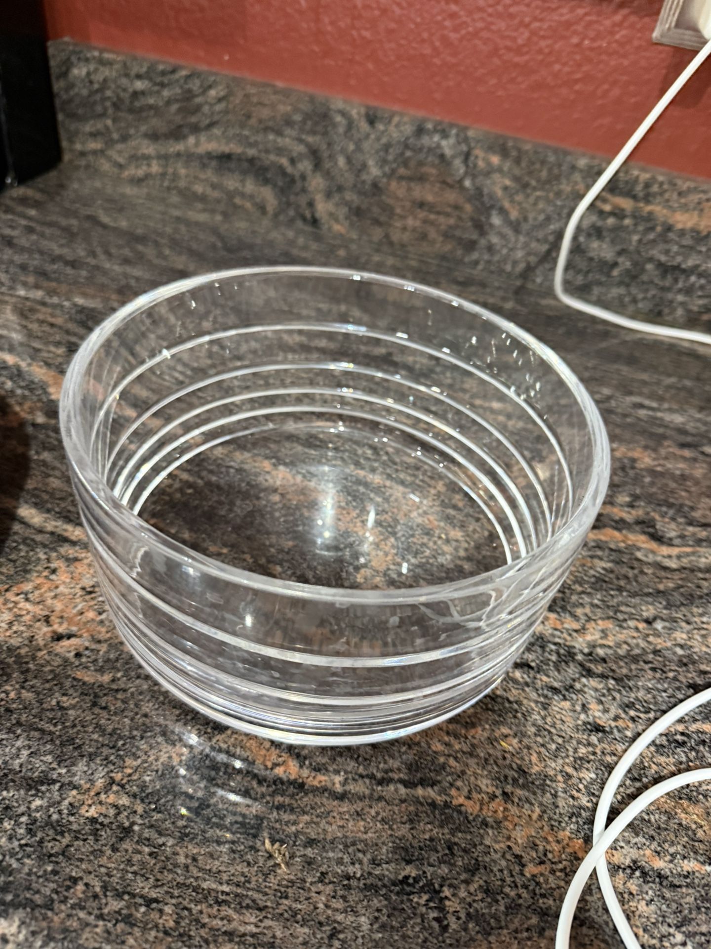 Modern Glass Bowl