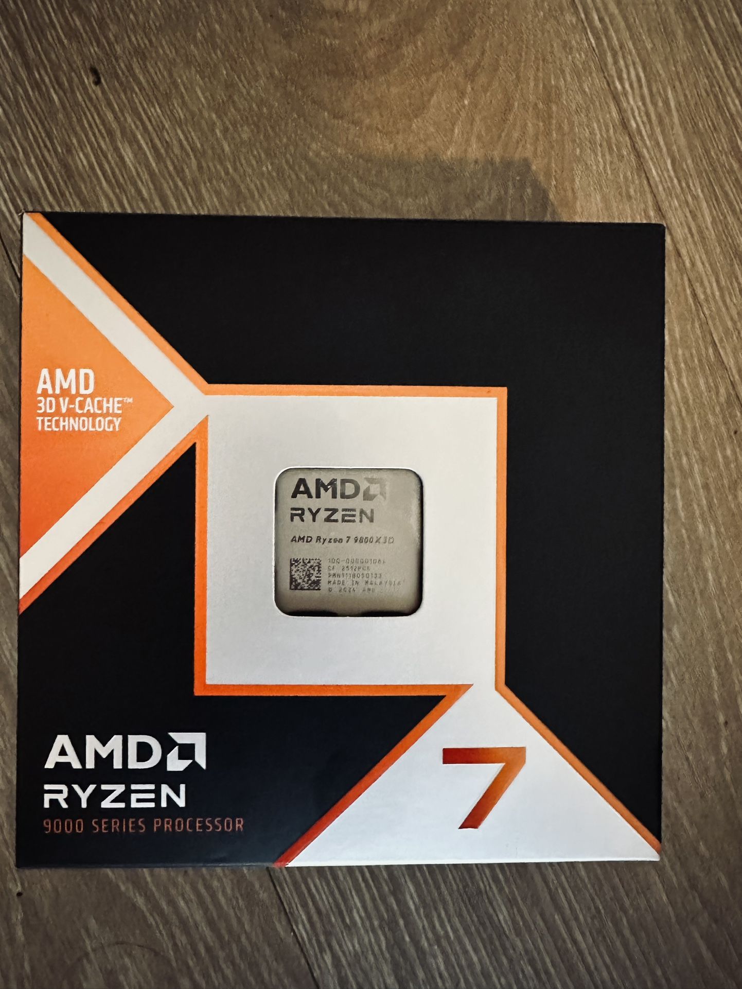 AMD Ryzen 7 9800X3D (AM5) - 2 months use - Box not included