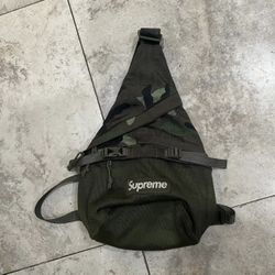 Green Camo Supreme Sling Bag FW21