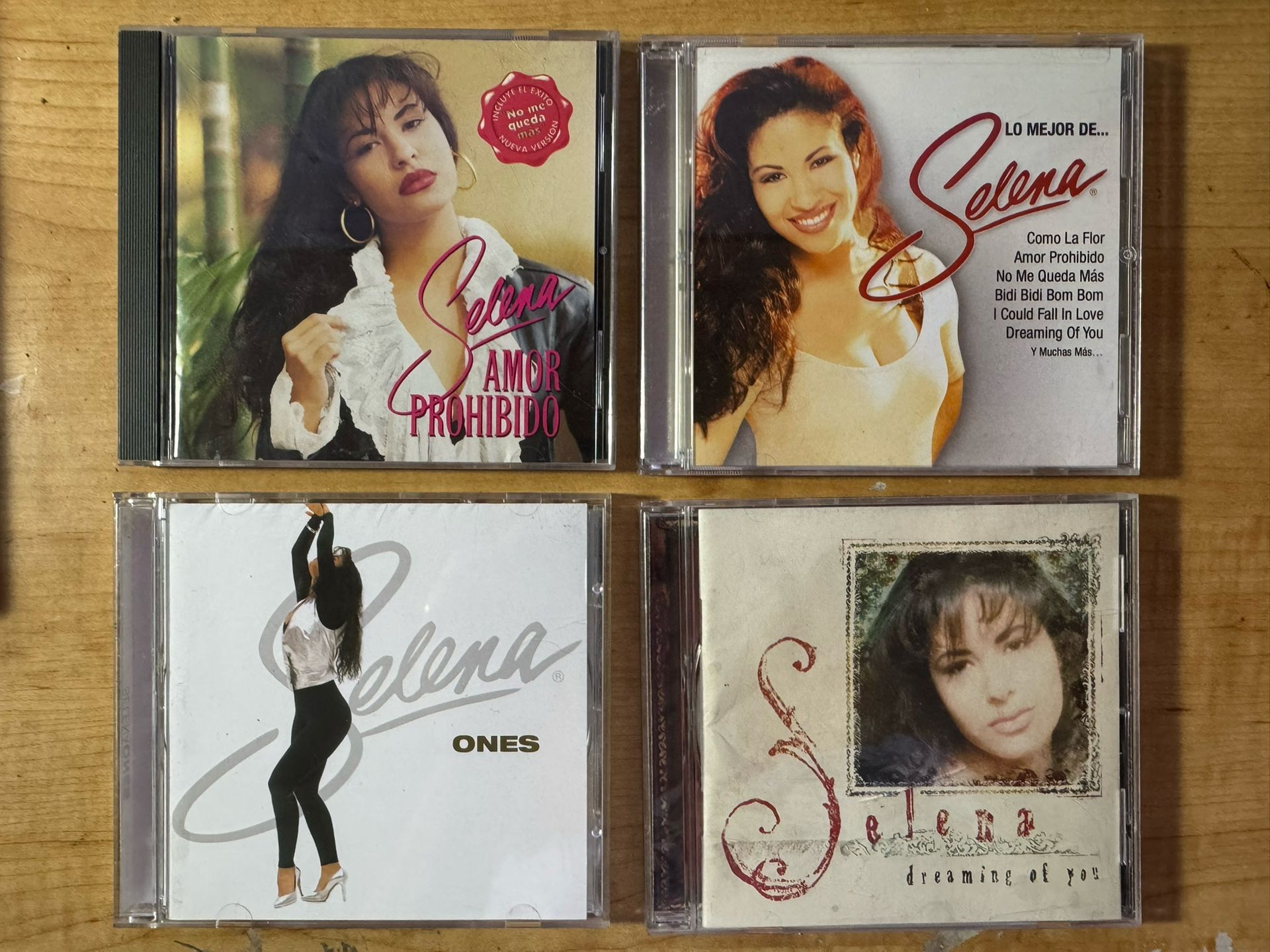 4 CD's LOT SELENA Tex-Mex Queen