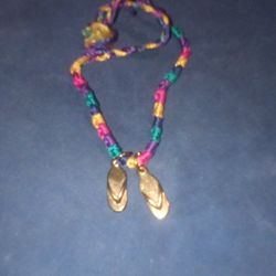 JENNIFER LOPEZ BRAIDED ANKLET