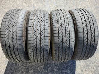 Used Set 4 Yokohama G91 tires 225/60/17 Jeep Compass Sienna Crosstrek Forester 17s