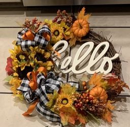 Made to order custom fall wreaths