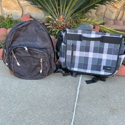 Jansport And Hurley Backpack And Bag