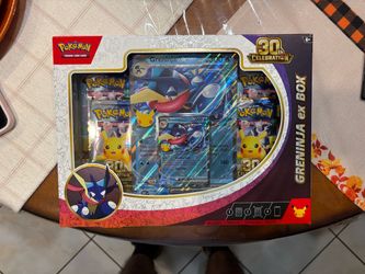 Pokemon 30th anniversary box with promo