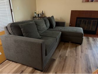 Gray Cloth Couch