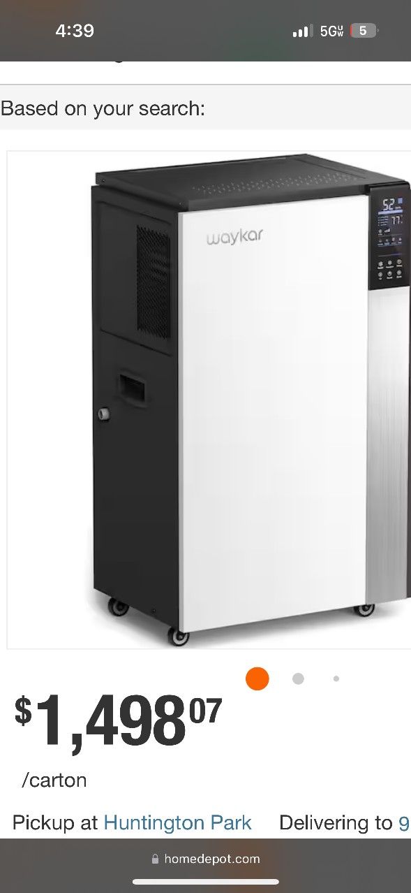 🔥$50 WAYKAR DEHUMIDIFIER