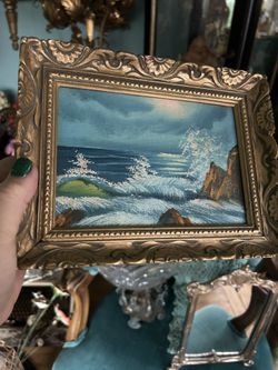 Vintage Gold Framed Oil Painting