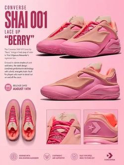 SHAI 001 LACE UP BERRY