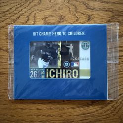 Ichiro Suzuki Starbucks Card