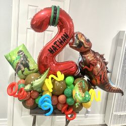 Dinosaur Balloon Arrangement 
