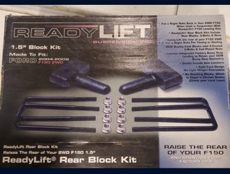1.5" rear lift blick kit for a 2004-2009 Ford F150  2 wheel drive