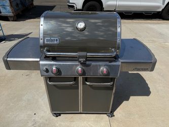 Weber Genesis three burner propane grill
