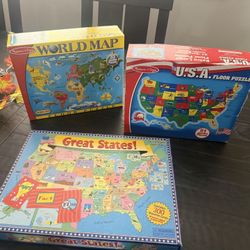 Melissa And Doug Learning Puzzles And Game 