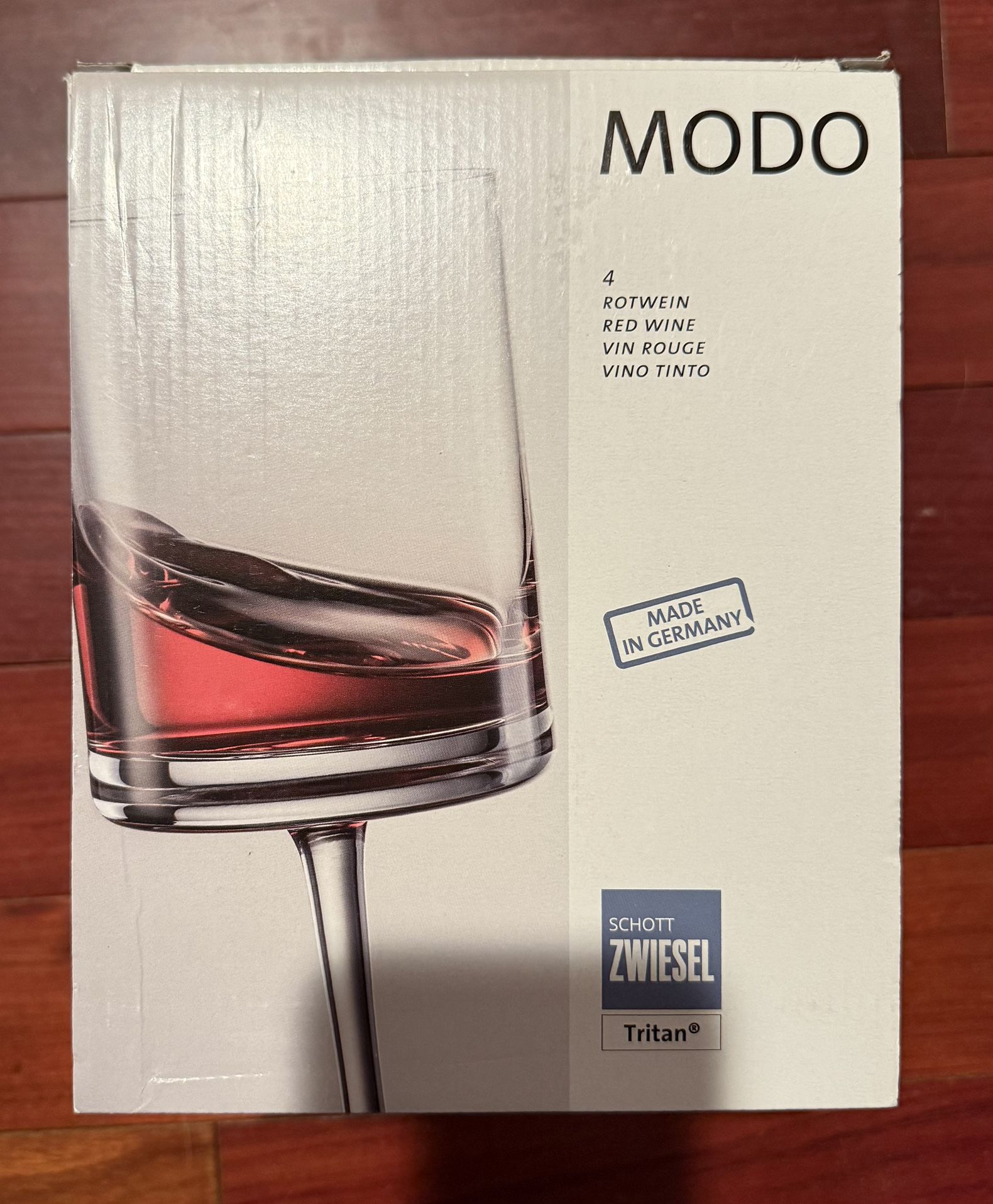 Red Wine Glasses 4-set