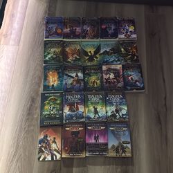 Complete Rick Riordan Collection (Heros of Olympus, Percy Jackson, Trials of Apollo, Magnus Chase, Kane Chronicles)