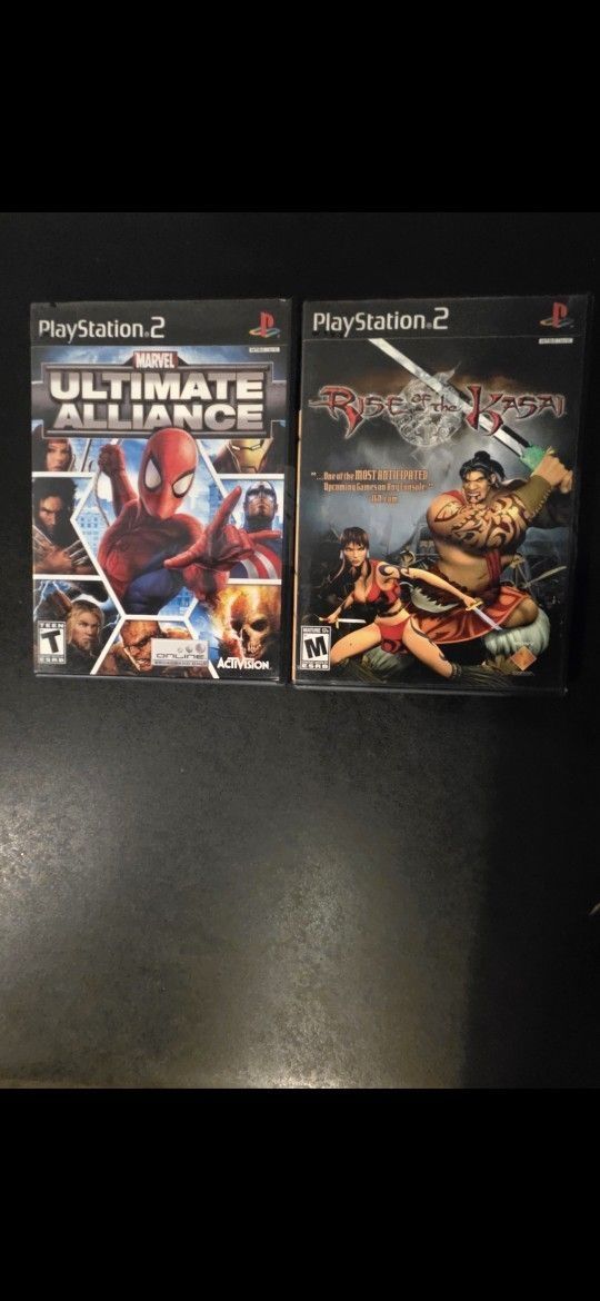 PS2 Video Games- 2 Game Bundle for $20