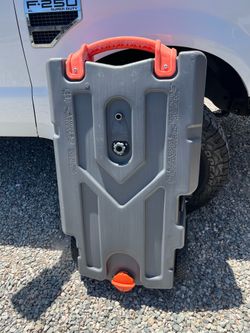 Camco 36 gallon RV dump tank.