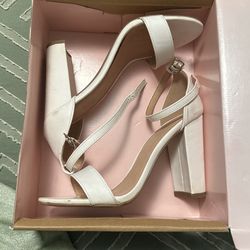 White High Heels
