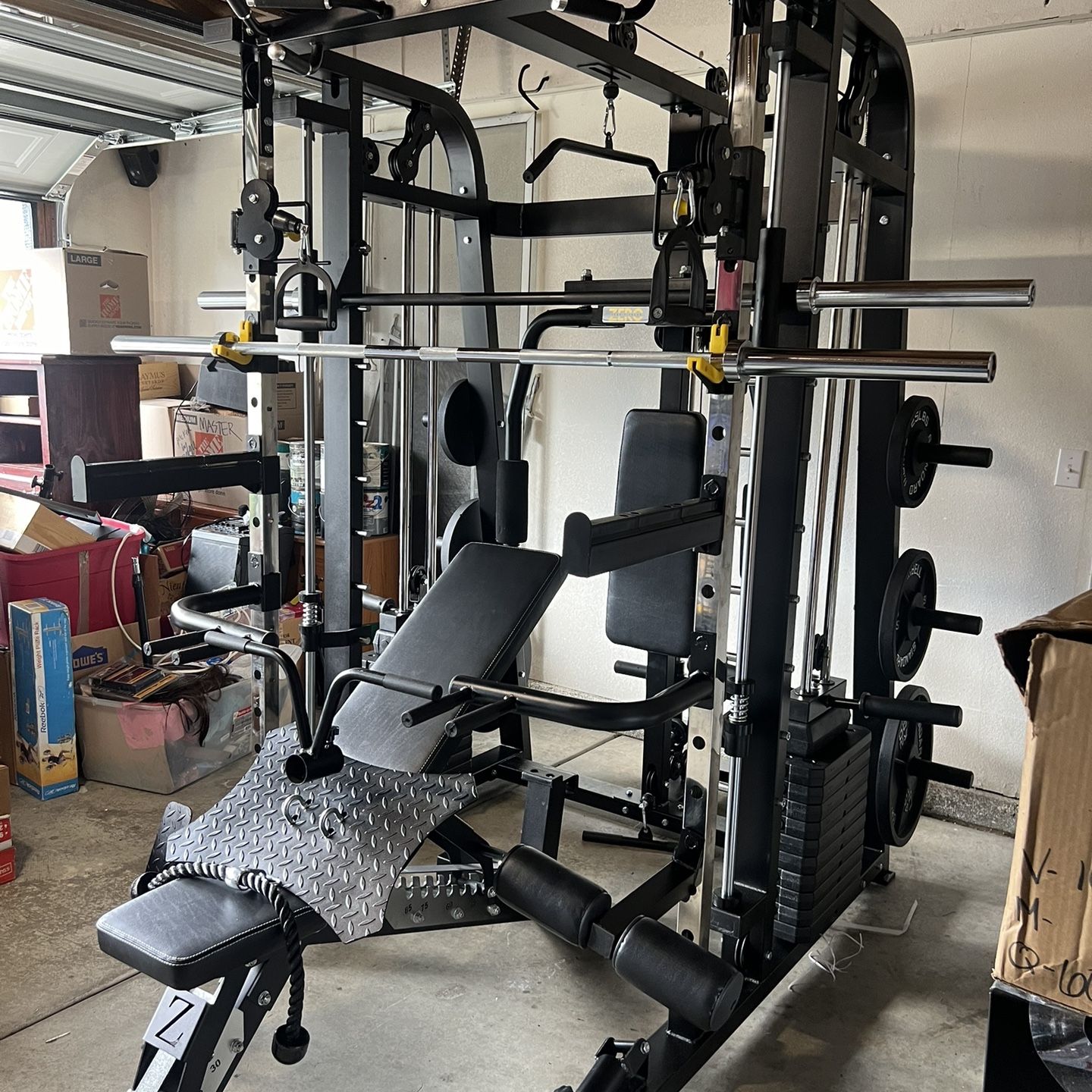 💥Free Delivery/Install💥 Complete Smith Machine Bundle 💪💪