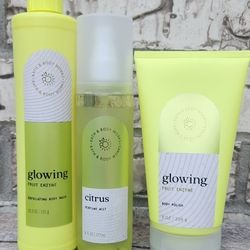 Bath & Body Body 3-ct Skincare Collection  ~ Glowing