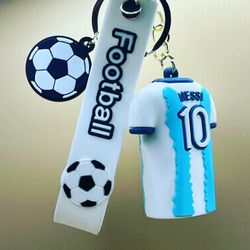 Messi Soccer Keychain 