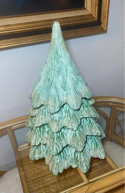 MidCentury Ceramic Christmas Tree