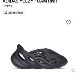 ADIDAS YEEZY FOAM RNR ONYX Size 7