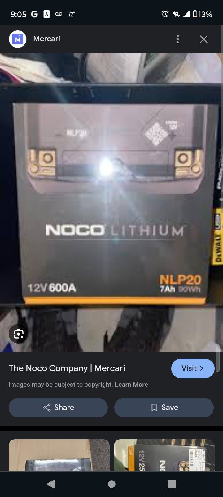 Noco Lithium Battery