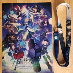 Fate Grand Order Clear File and Lanyard Set